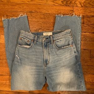 Abercrombie straight leg jeans